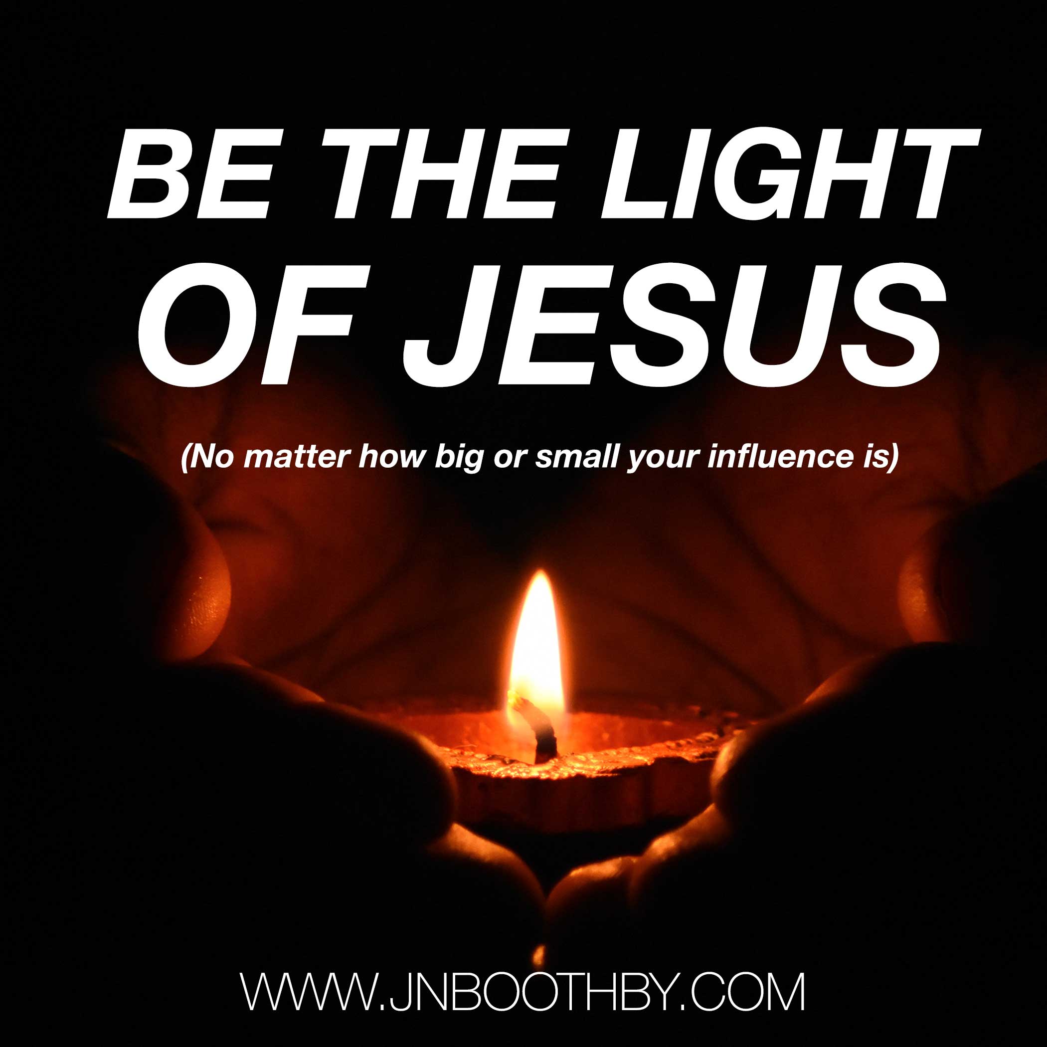 be the light of jesus